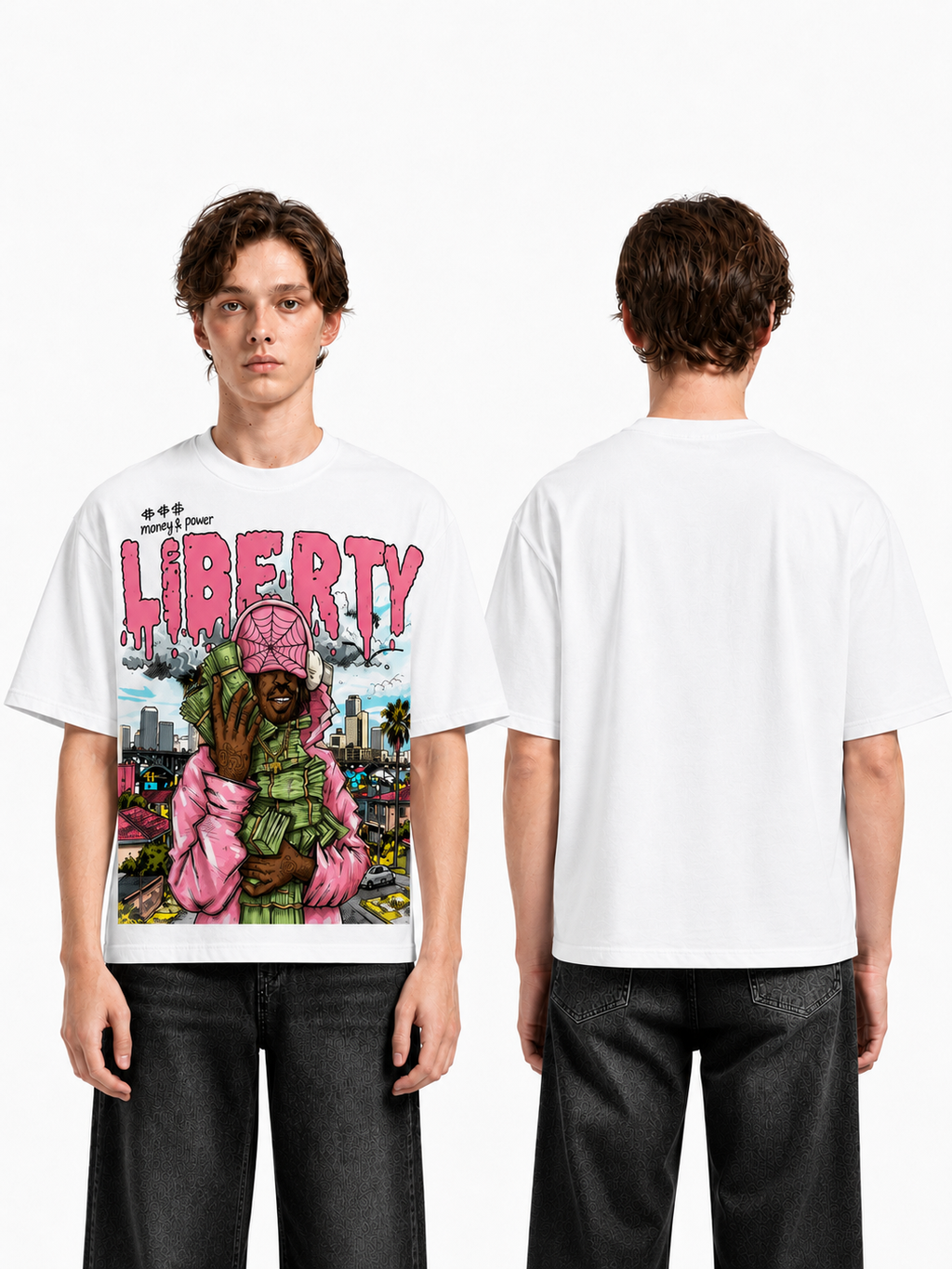 Camiseta liberty streetwear