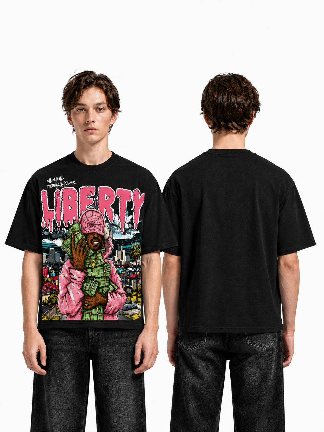 Camiseta liberty streetwear