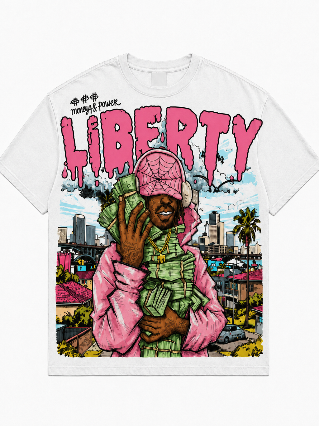 Camiseta liberty streetwear