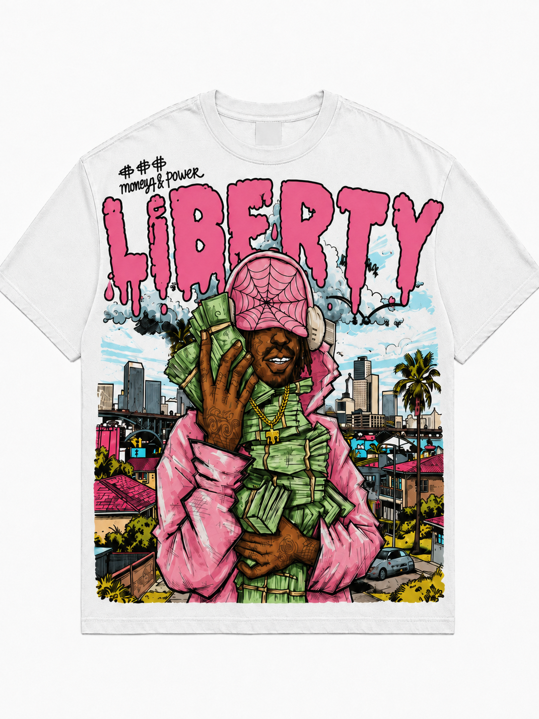 Camiseta liberty streetwear
