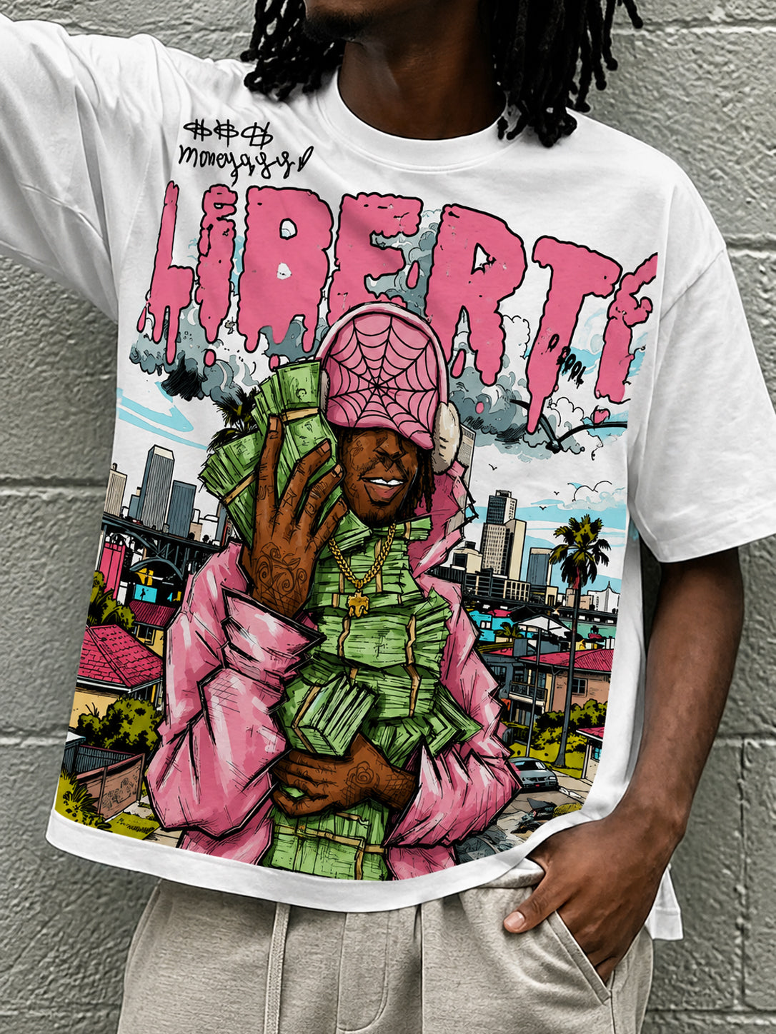 Camiseta liberty streetwear